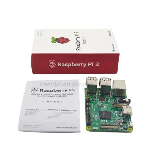 Original Element14 Raspberry Pi 3 Modelo B / Raspberry Pi / Raspberry / Pi3 B / Pi 3/